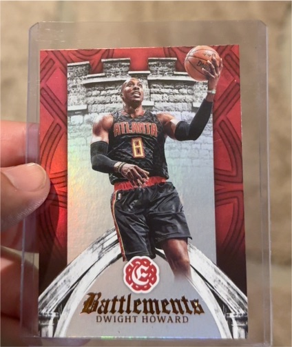 2016-17 Panini Excalibur Battlements #4 Dwight Howard — front