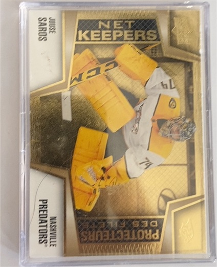 2023-24 Upper Deck Tim Hortons Net Keepers #NK-16 Juuse Saros — front