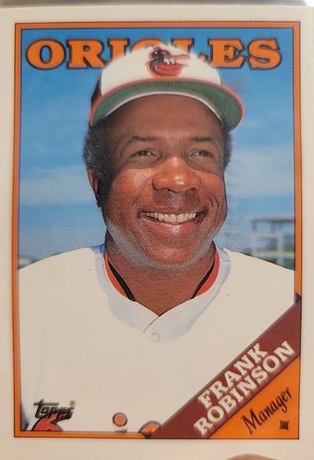 1988 Topps Traded #96T Frank Robinson — front