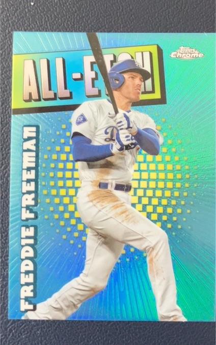 2025 Topps Chrome #CAE-11 Freddie Freeman — front