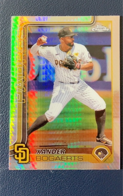 2025 Topps Chrome #229 Xander Bogaerts — front