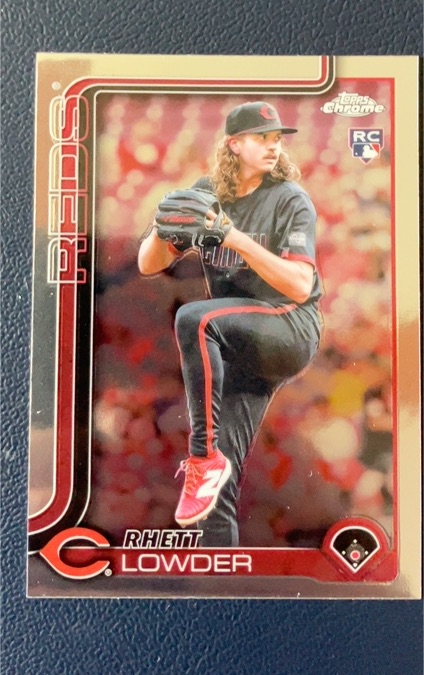 2025 Topps Chrome #147 Rhett Lowder — front
