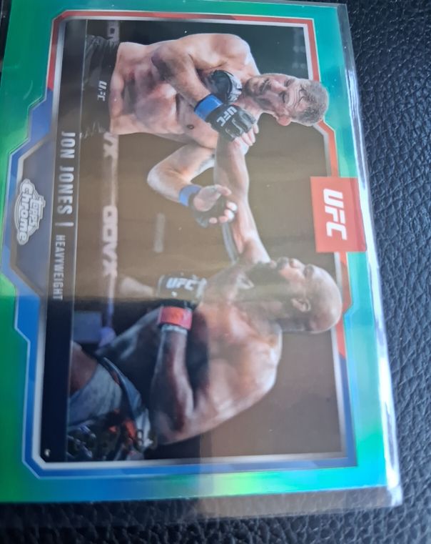 2025 Topps Chrome UFC #101 Jon Jones — front