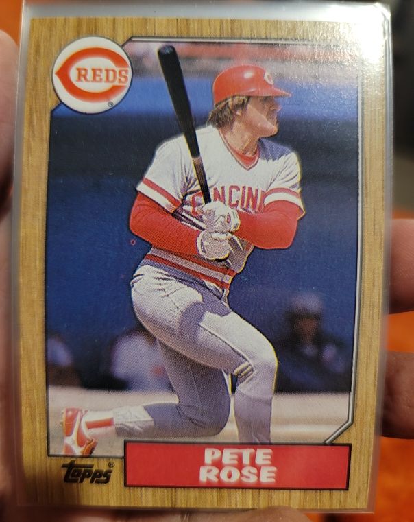 1987 Topps #200 Pete Rose — front