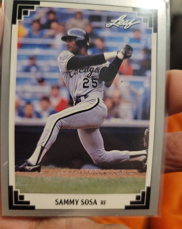 1991 Leaf #321 Sammy Sosa — front