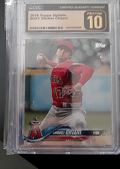 2018 Topps Update #US1 Shohei Ohtani — front