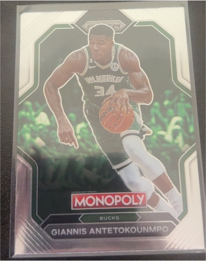 2022-23 Panini Prizm Monopoly #PS3 Giannis Antetokounmpo — front