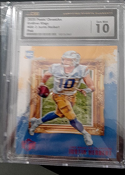 2020 Panini Chronicles Gridiron Kings #GK-3 Justin Herbert — front