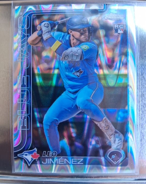 2025 Topps Chrome #276 Leo Jimenez — front