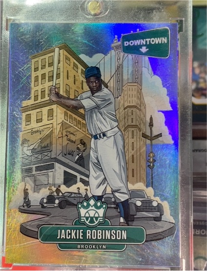 2021 Panini Diamond Kings Downtown #D-11 Jackie Robinson — front