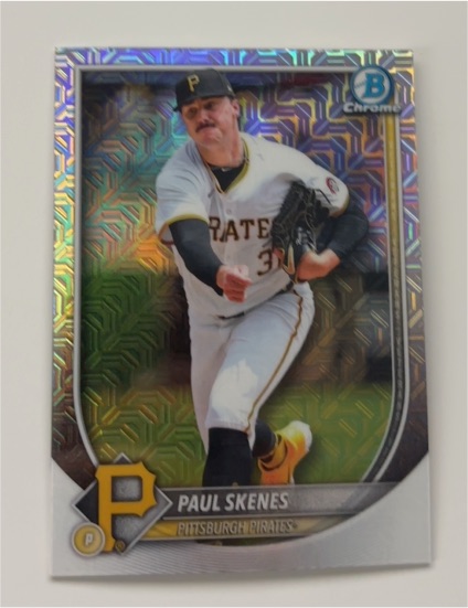 2025 Bowman Chrome #30 Paul Skenes — front
