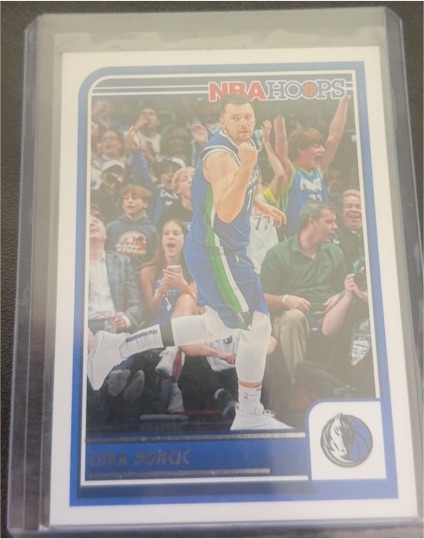 2023-24 Panini NBA Hoops #158 Luka Doncic — front