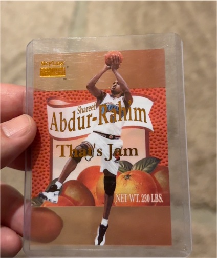 1998 Skybox Premium That's Jam #TJ Shareef Abdur-Rahim — front