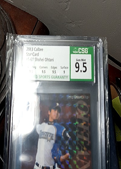 2013 Calbee Star Card #3-61 Shohei Ohtani — front