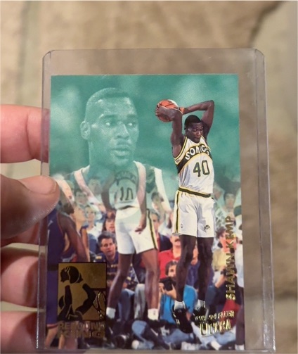 1993-94 Fleer Ultra Rebound King #3 Shawn Kemp — front
