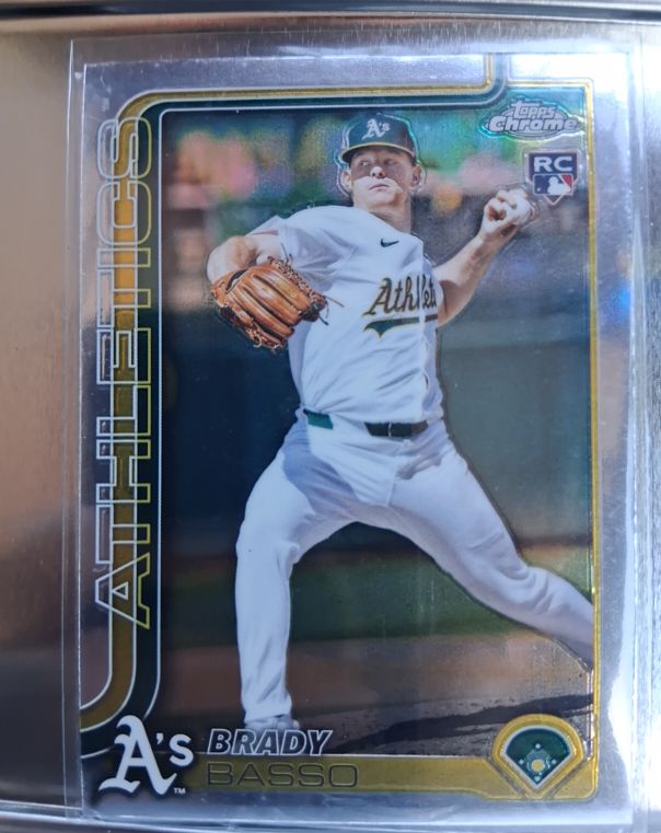 2025 Topps Chrome #443 Brady Basso — front