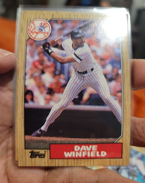 1987 Topps #770 Dave Winfield — front