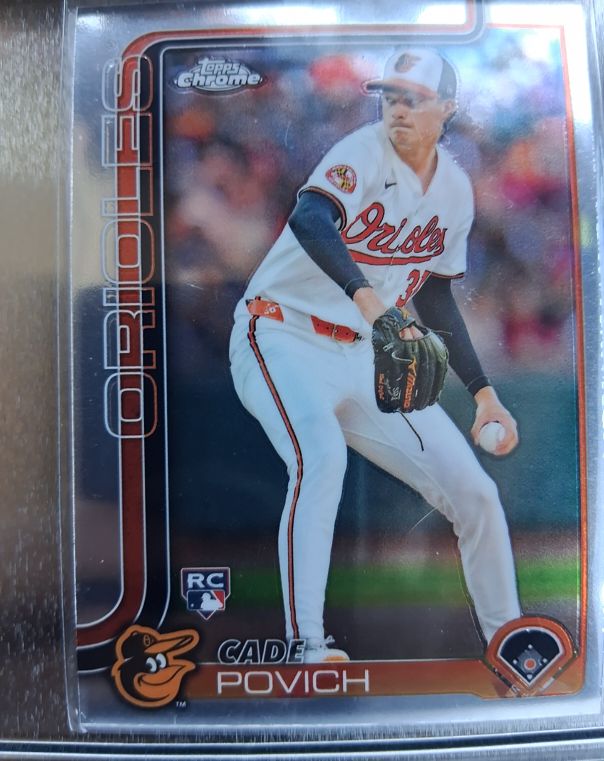 2025 Topps Series 1 #25 Cade Povich — front