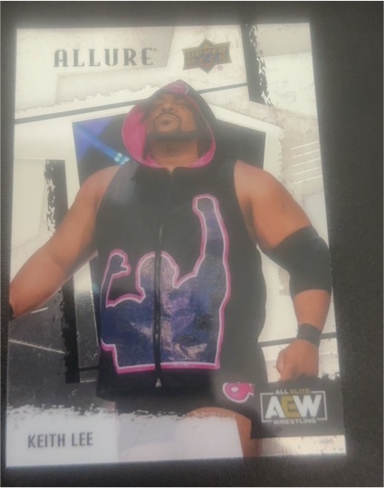 2022 Upper Deck Allure AEW #7 Keith Lee — front