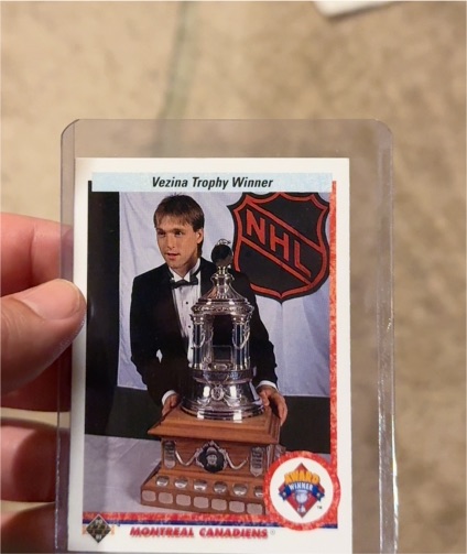 1990-91 Upper Deck #207 Patrick Roy — front