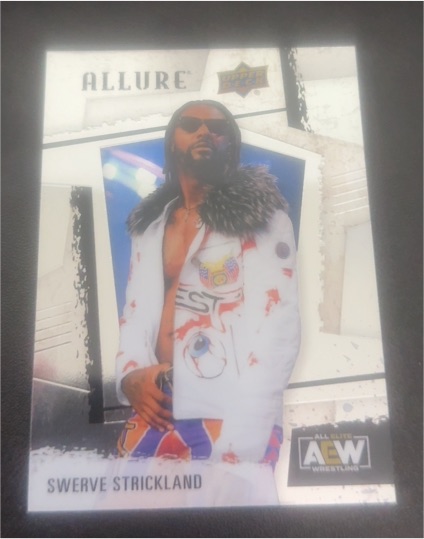 2022 Upper Deck Allure AEW #51 Swerve Strickland — front