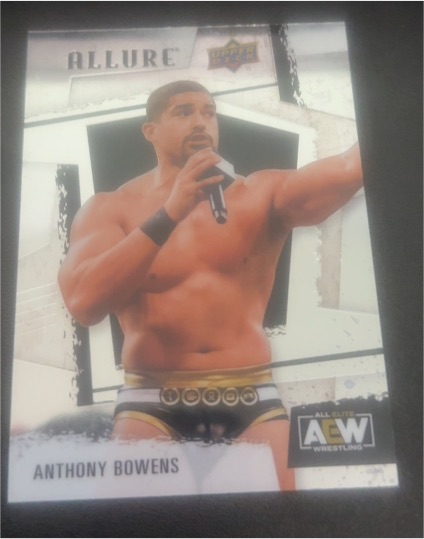 2022 Upper Deck AEW Allure #26 Anthony Bowens — front
