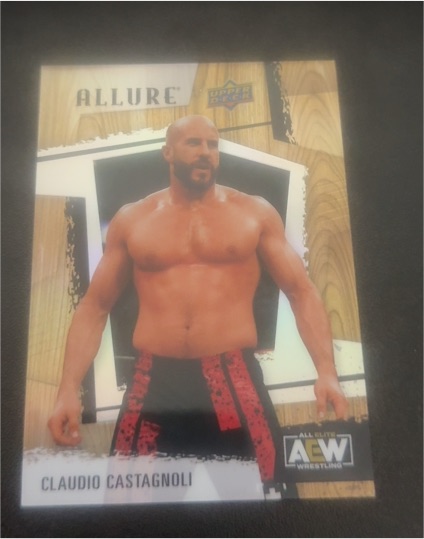 2022 Upper Deck AEW Allure #47 Claudio Castagnoli — front