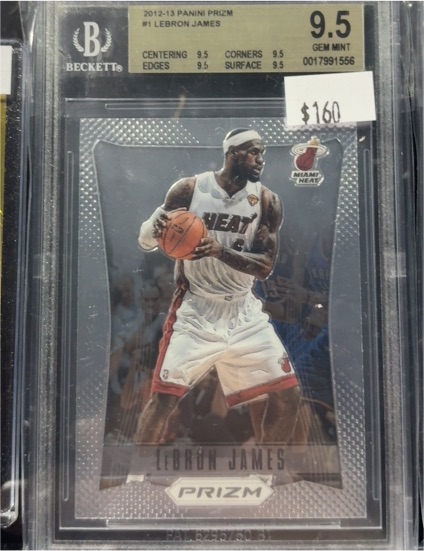 2012-13 Panini Prizm #1 LeBron James — front