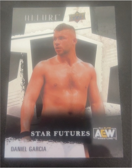 2022 Upper Deck AEW Allure #138 Daniel Garcia Star Futures — front
