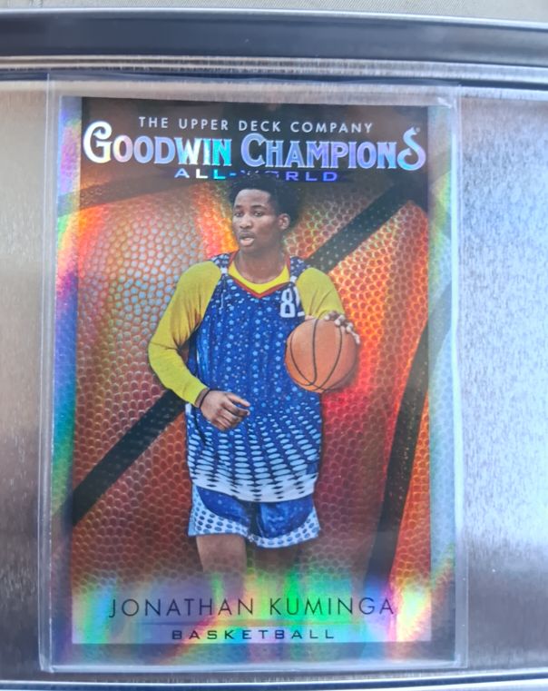 2021 Upper Deck Goodwin Champions All-World #GB-12 Jonathan Kuminga — front