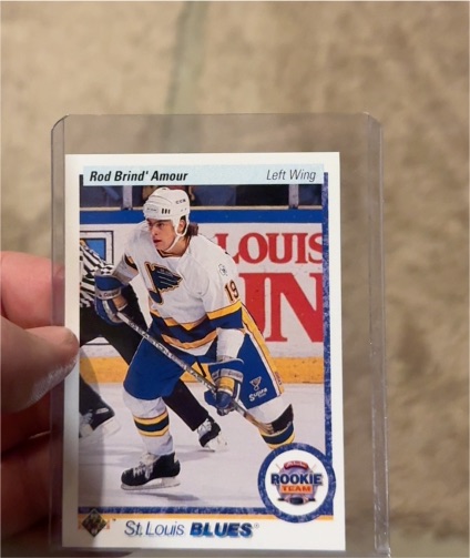 1990-91 Upper Deck #347 Rod Brind'Amour — front