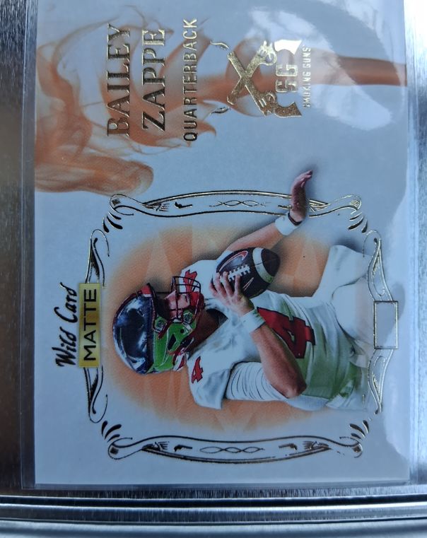 2022 Wild Card Matte #SG-1 Bailey Zappe — front
