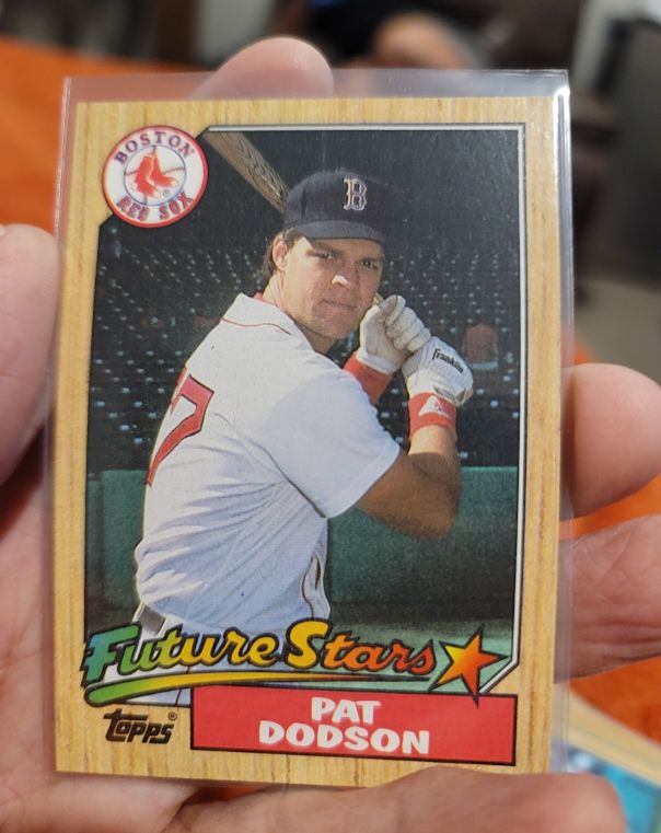 1987 Topps #449 Pat Dodson — front