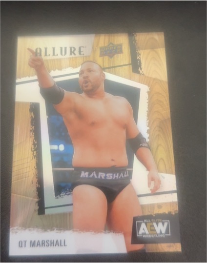 2022 Upper Deck Allure AEW #70 QT Marshall — front