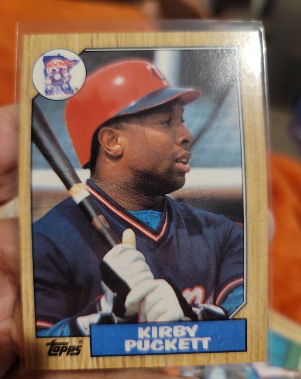 1987 Topps #450 Kirby Puckett — front