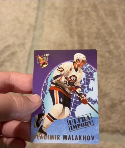 1992-93 Fleer Ultra #14 Vladimir Malakhov — front