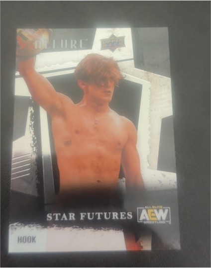 2022 Upper Deck Allure AEW #142 Hook — front