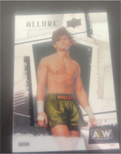 2022 Upper Deck Allure AEW #23 Hook — front