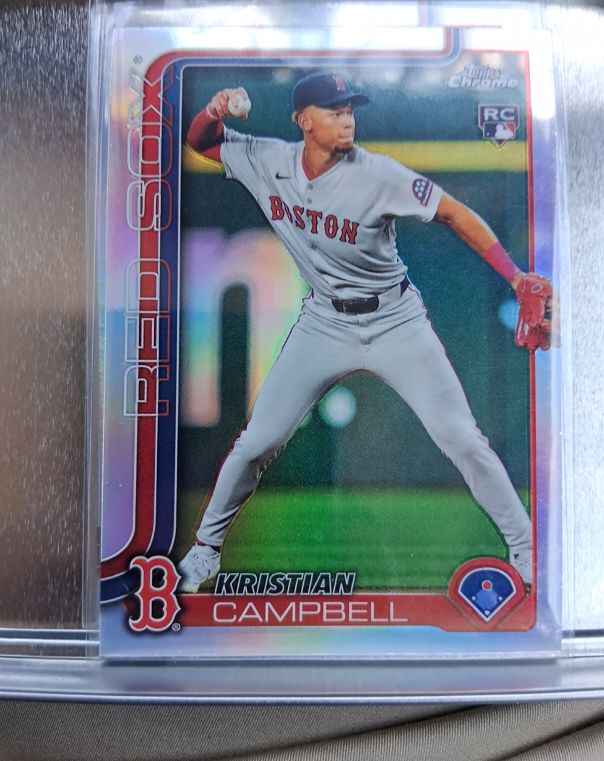 2025 Topps Chrome #171 Kristian Campbell — front