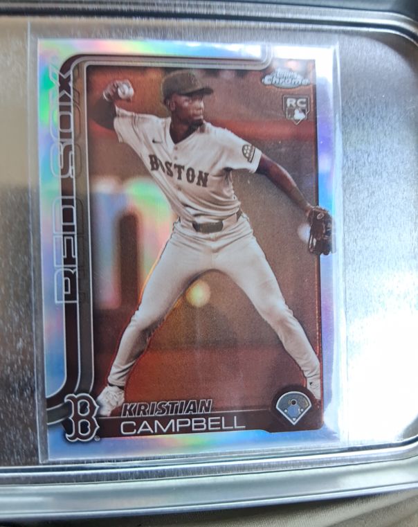 2025 Topps Chrome #171 Kristian Campbell — front