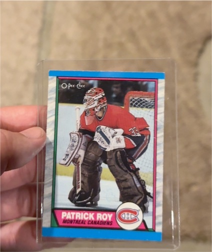 1989-90 O-Pee-Chee #17 Patrick Roy Montreal Canadiens — front