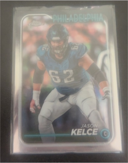2024 Topps Chrome #160 Jason Kelce — front