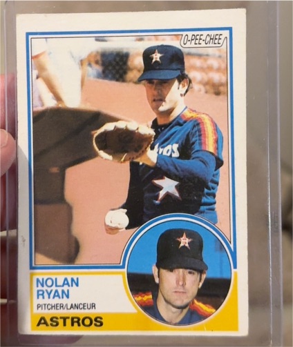 1983 O-Pee-Chee #360 Nolan Ryan — front