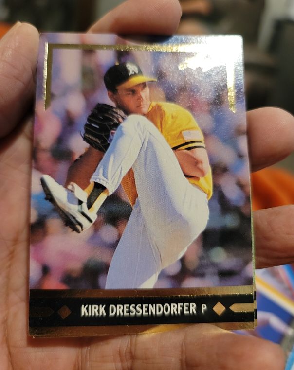 1991 Leaf Gold Rookies #BC13 Kirk Dressendorfer — front