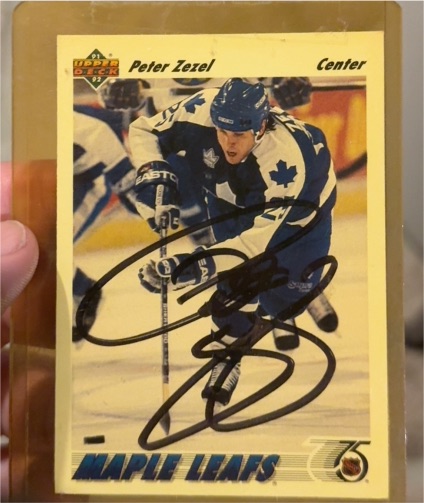 1991-92 Upper Deck #241 Peter Zezel — front