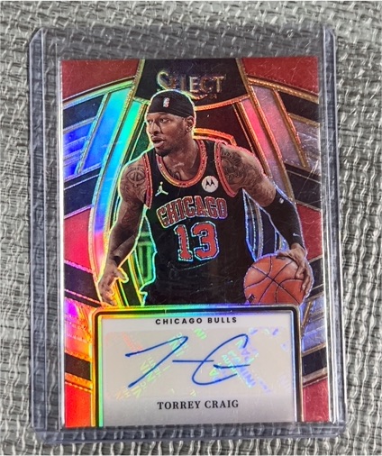 2023-24 Panini Select Signature Selections #SSS-TCP Torrey Craig — front