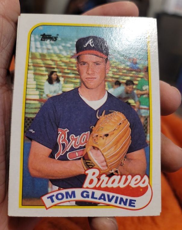 1989 Topps #157 Tom Glavine — front