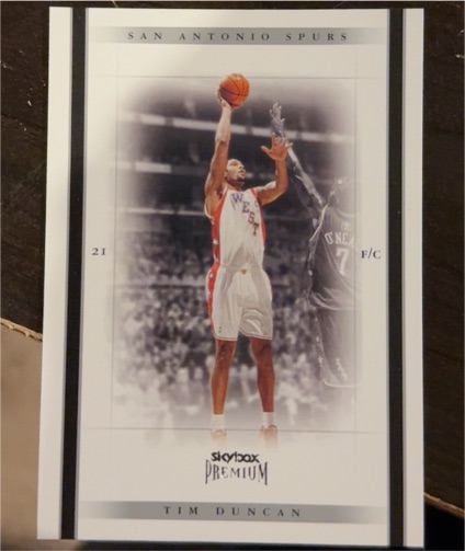 2004-05 Skybox Premium #65 Tim Duncan — front