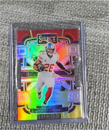 2023 Panini Select Concourse #75 Saquon Barkley — front