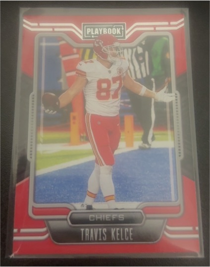 2021 Panini Playbook #49 Travis Kelce — front